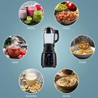 1200W 1.8L High-Speed Professional Kitchen Smoothie Blender w/ Heating